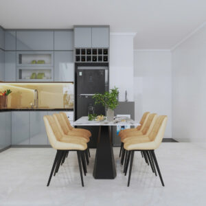 Thi công nội thất phòng bếp đồng bộ