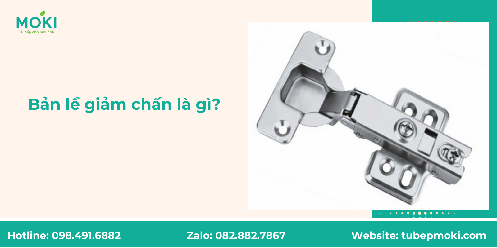 Bản lề giảm chấn là gì?