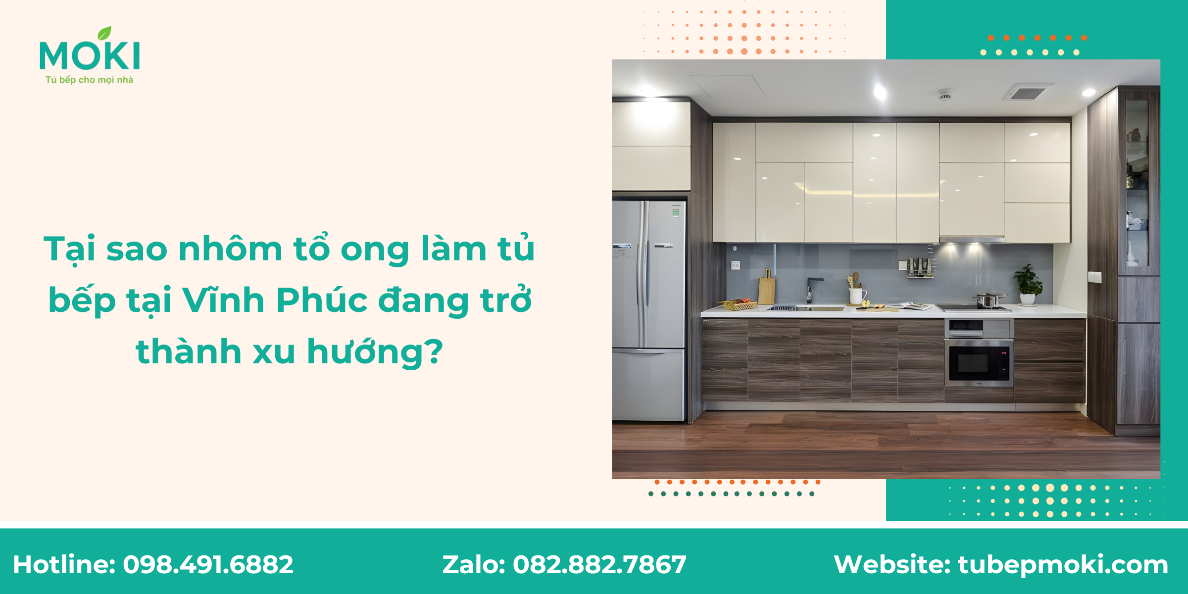 Tại sao nhôm tổ ong làm tủ bếp tại Vĩnh Phúc đang trở thành xu hướng?