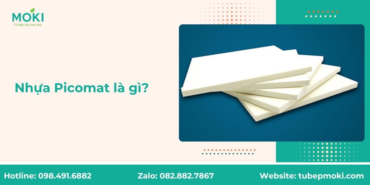 Nhựa Picomat là gì? Có nên làm tủ bếp bằng nhựa Picomat không?